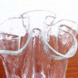 Vase en verre années 70/80