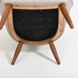 Early ODA Lounge Chair by Arnold Madsen 1950s / New Upholstered