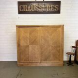 Vintage wardrobe sliding oaks