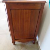 Rustic buffet in Louis XV-Regency style, dovetailed, cherry wood finish, solid wood.