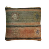 Vintage Turkish Kilim Cushion Cover , 40 x 40