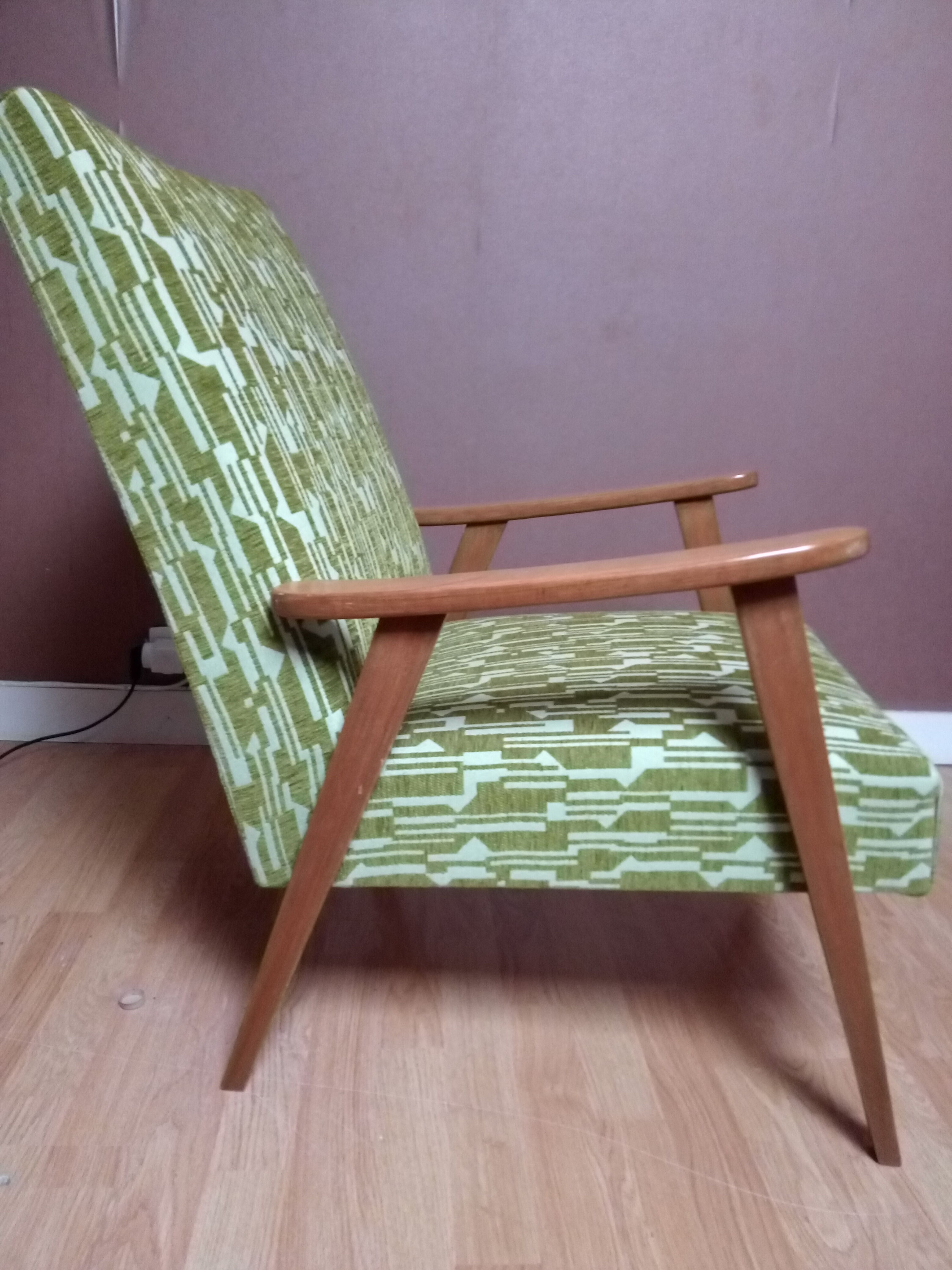 Fauteuil scandinave années 50-60