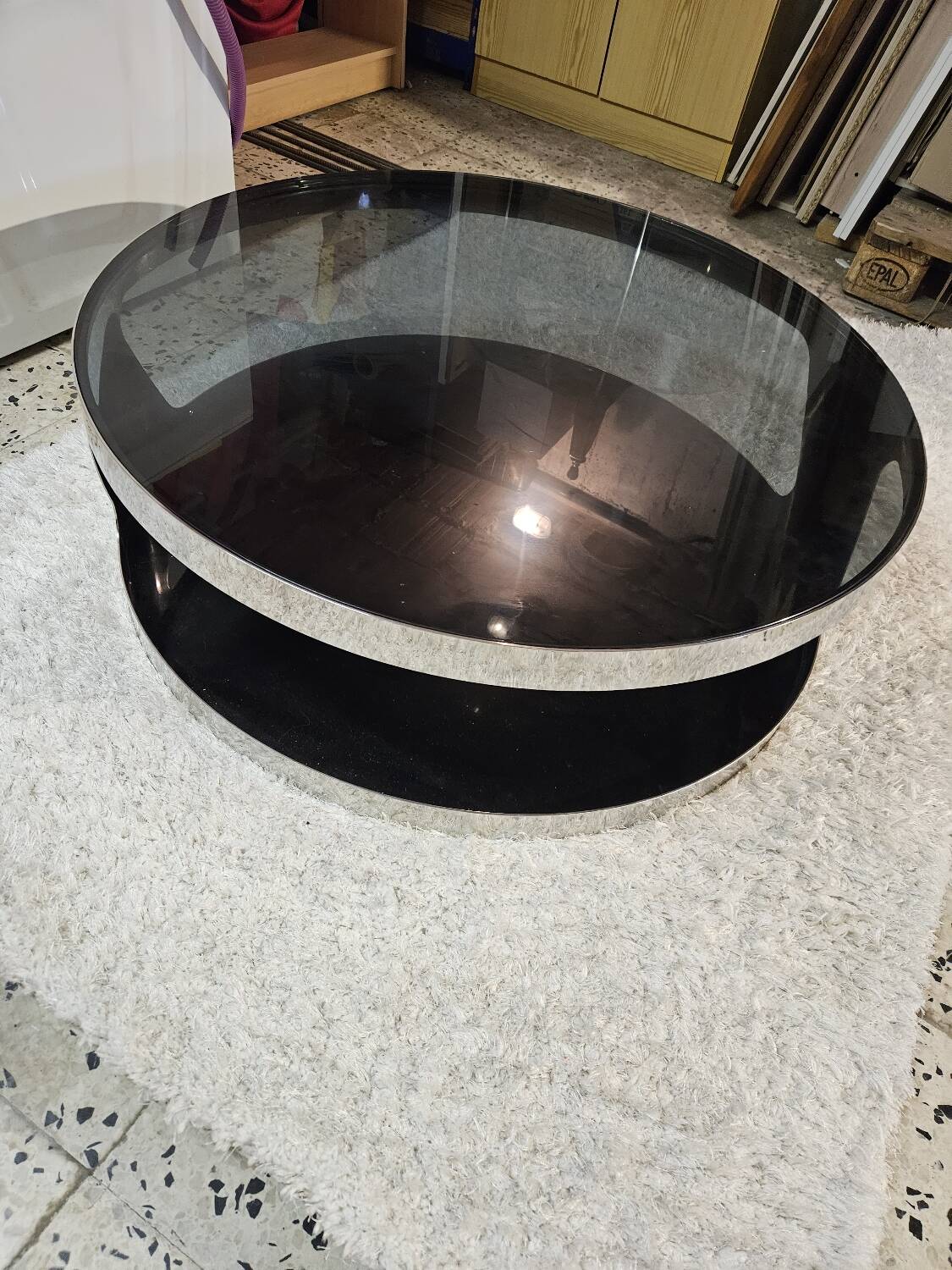 Dlg coffee table from the ''TAB'' table by the Italian house Gallotti & Radice, 1970