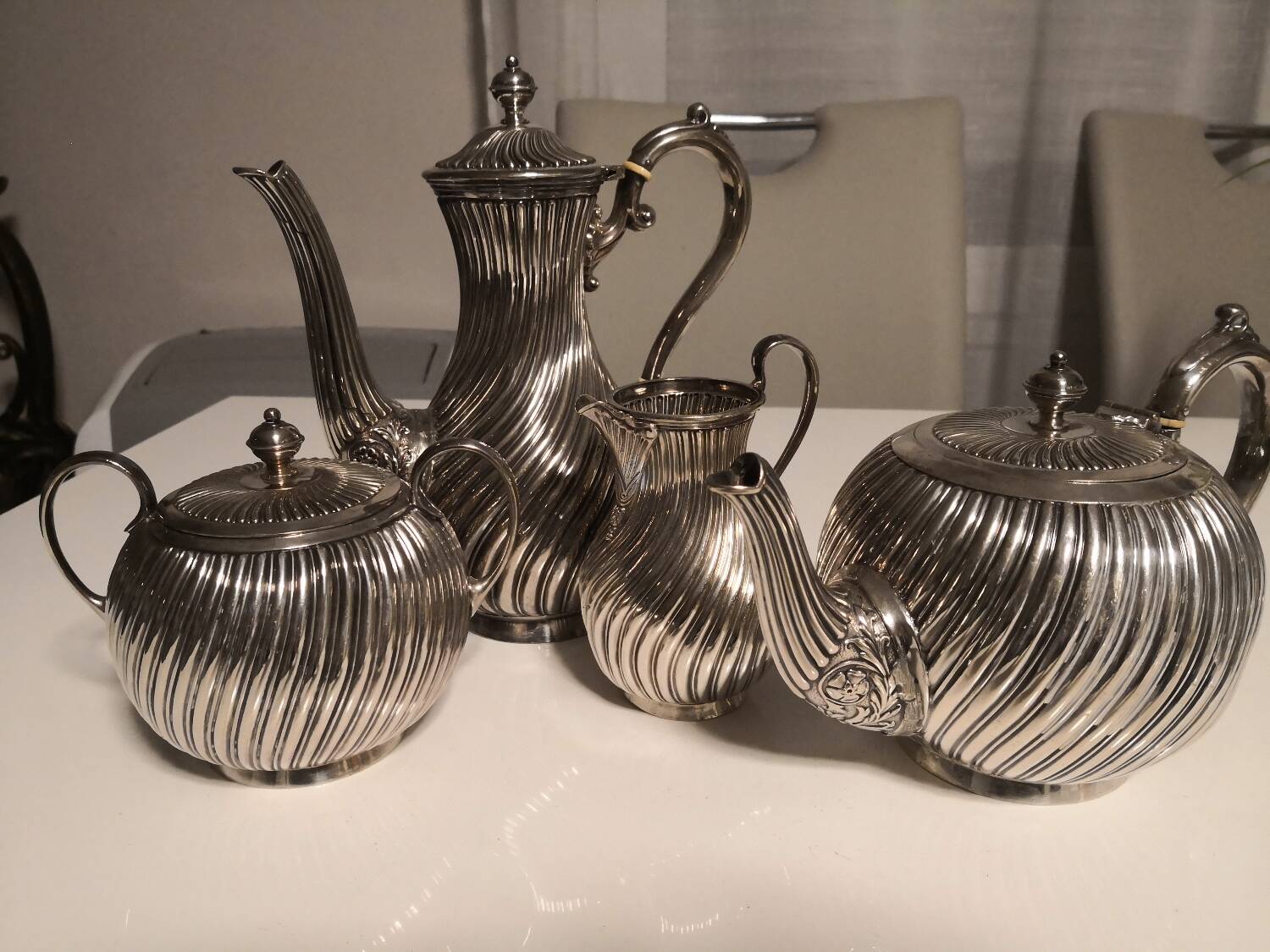 Coffee and tea service set