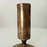 Antique folk art candle holder 1914/18