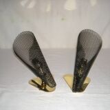 1950s stretched sheet metal appliques