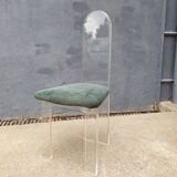 4 Plexiglas Roche and Bobois chairs