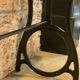 Established cast-iron stand shop console