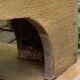 Empire high chest of drawers in solid raw oak