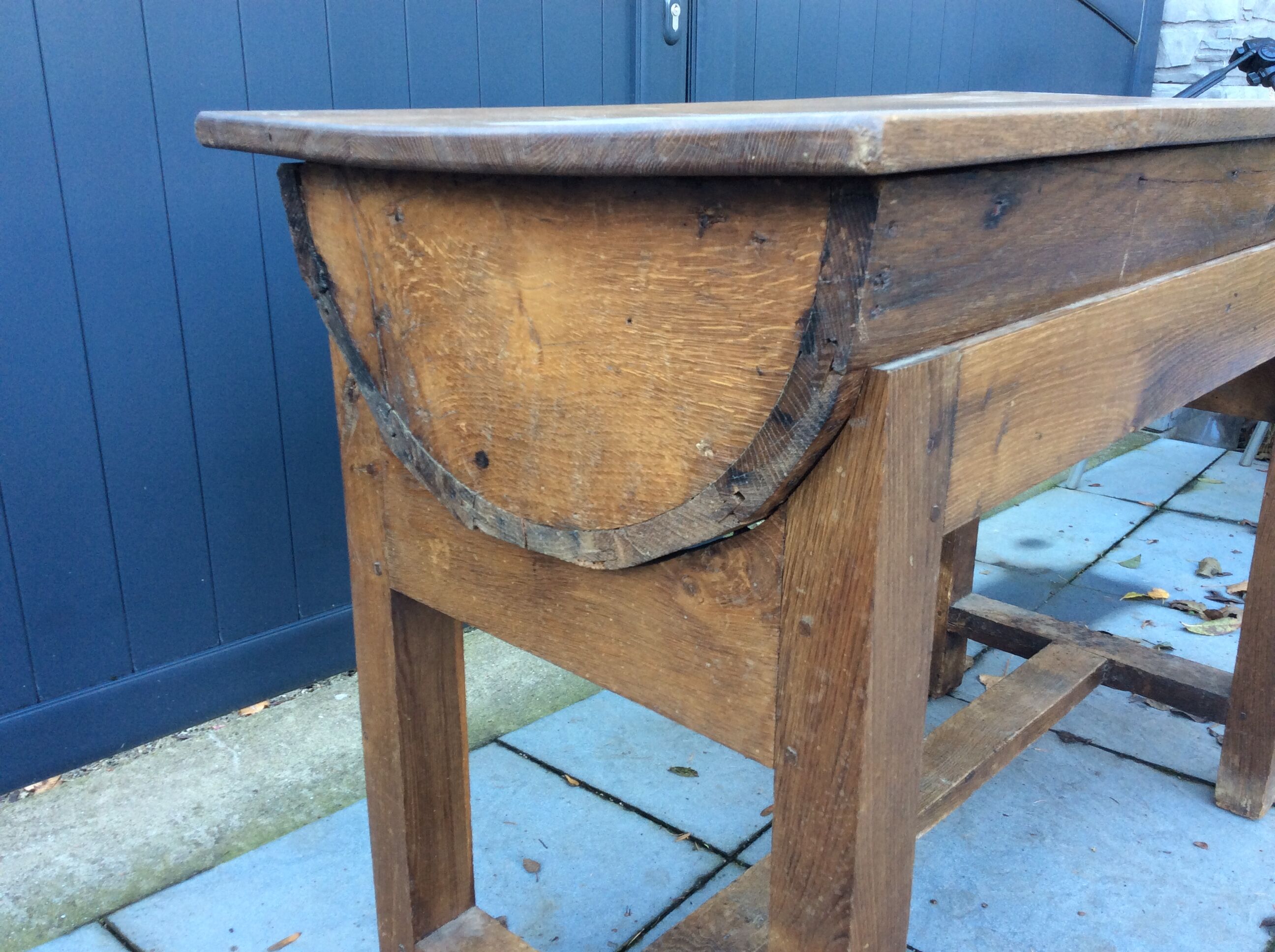 Old baker's kneader from the end of the 19th century