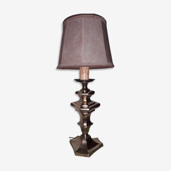 Lampe de table en laiton vers 1970