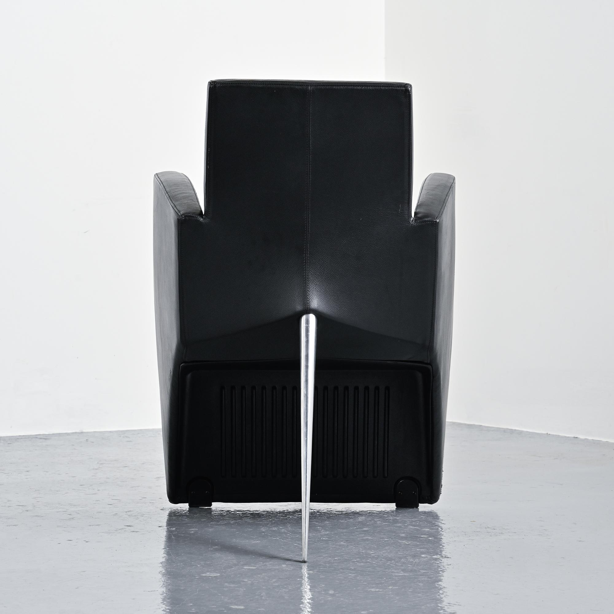 Pair of armchairs J. Lang, Philippe Starck, Driade 1987