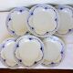 6 dessert plates from Gien, Pervenche model 2106184