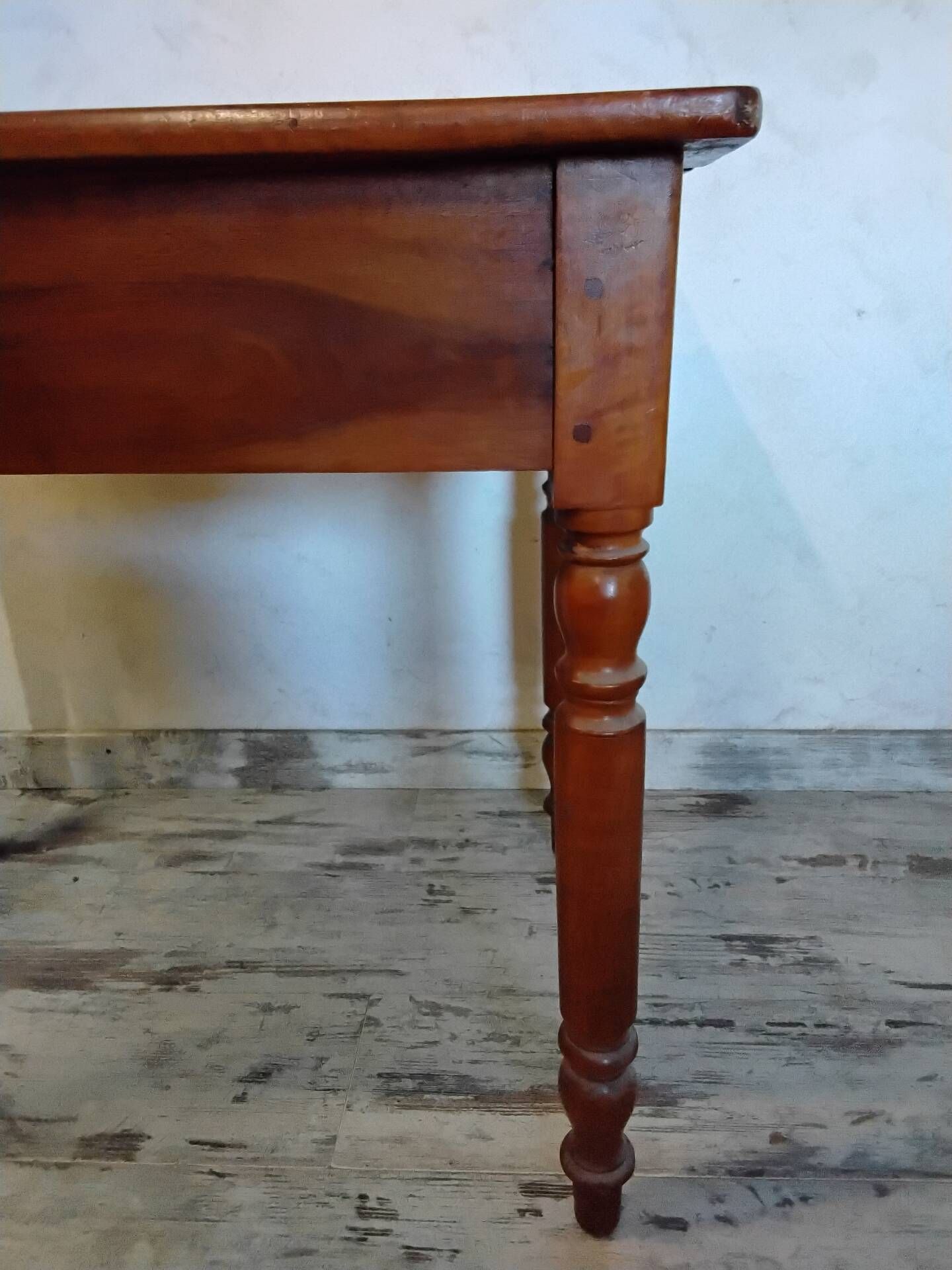 Old wooden table