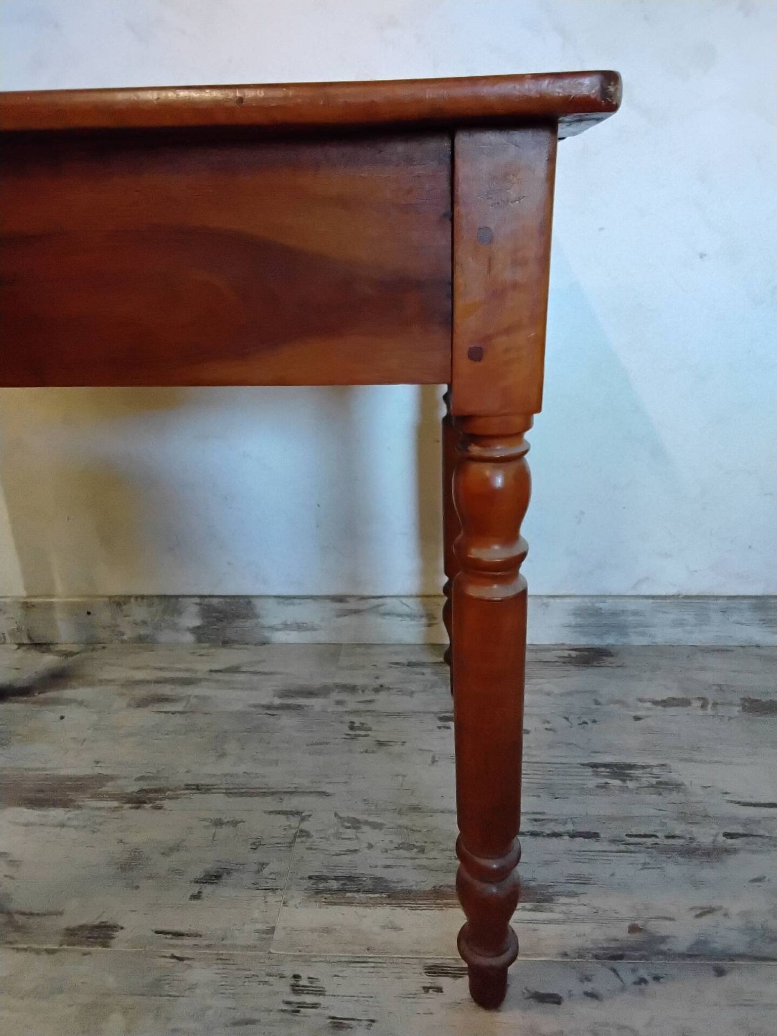 Old wooden table