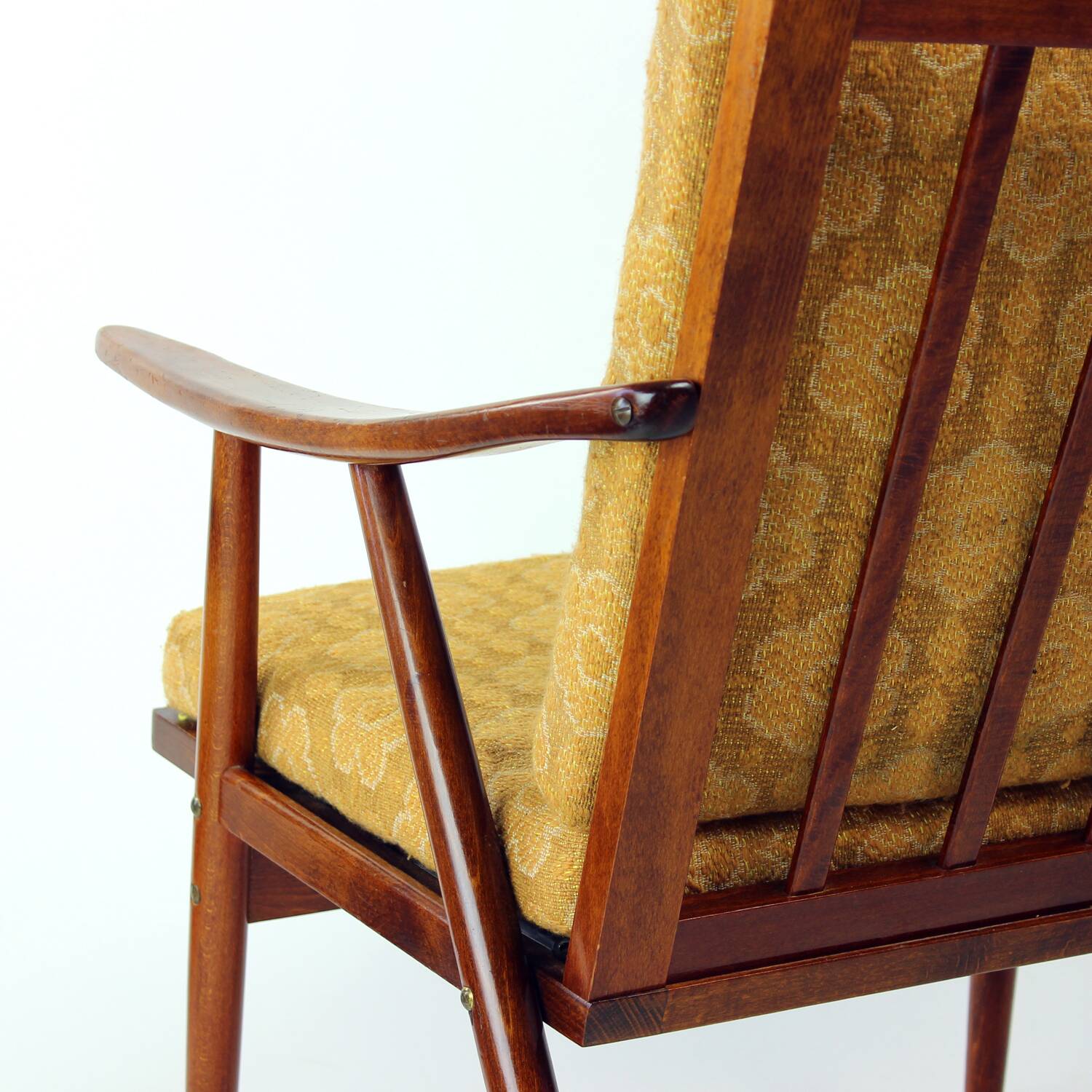 Boomerang Armchair By Ton, Czechoslovakia 1960s