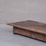 Table basse française antique en bois