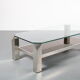 Table basse par Belgo Chrom, Belgique 1970