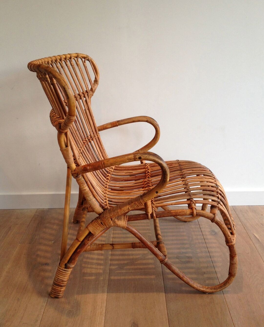 Fauteuil en Rotin