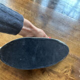 Dish foie gras duck in silver metal