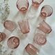5 Rosaline water glasses