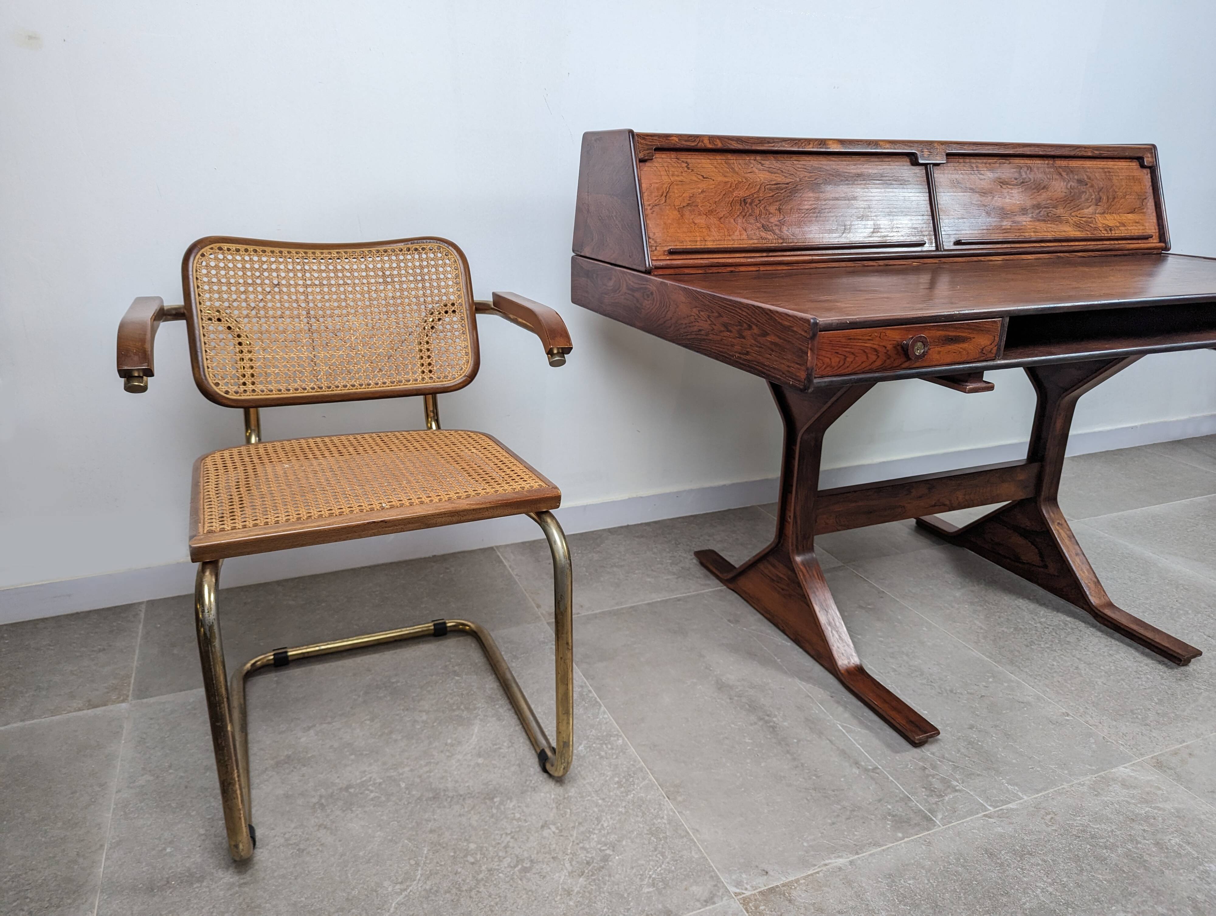 Desk by Gianfranco Frattini, Italy 1950s