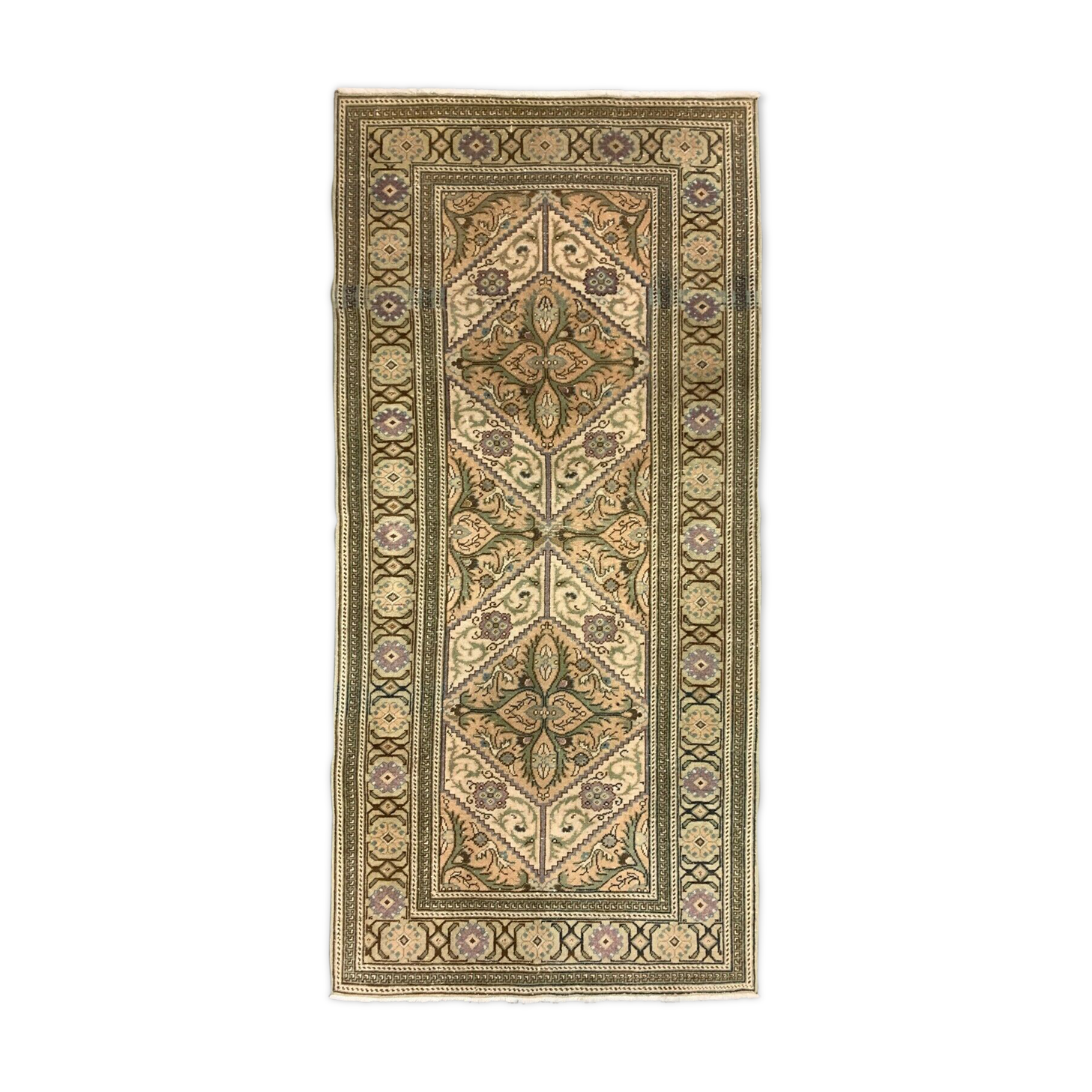 Turkish rug 196x92 cm wool