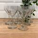 Set of 8 wine glasses