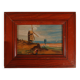 Oil on panel - Mahogany - Seascapes No. 2