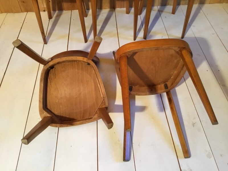 Lot 6 bistro chairs