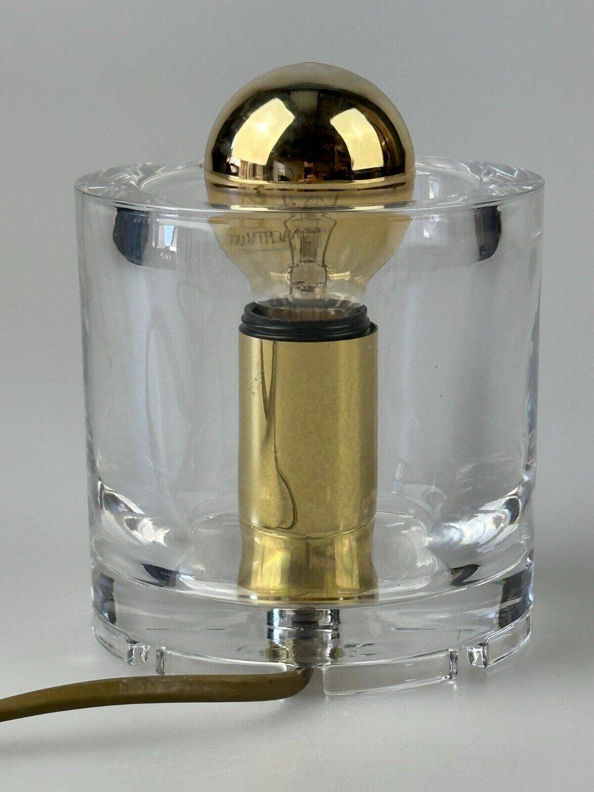 60s 70s table lamp Nachtmann Leuchten Germany Ice Cube Space Age design