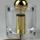 60s 70s table lamp Nachtmann Leuchten Germany Ice Cube Space Age design