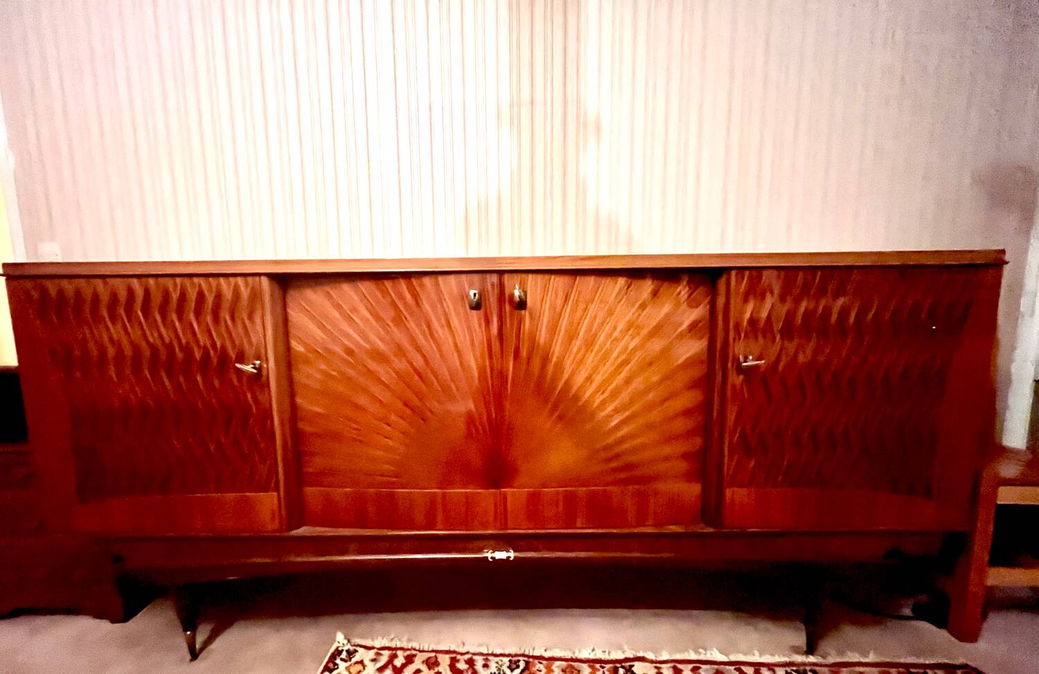 Buffet in rosewood and maple, 1960