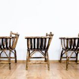 Art deco rattan armchairs 1920