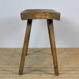 Vintage oak butcher's table, années 1930