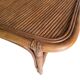 Vintage coffee table in rattan and cane – 1960s/70s
