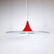 Red Suspension Mid-Century, Italy, 1960s