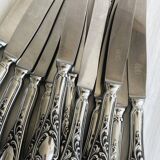Silver plated cutlery set