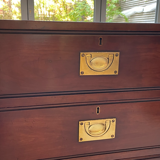 Pair of kennedy for harrods campaign / military style filing cabinets