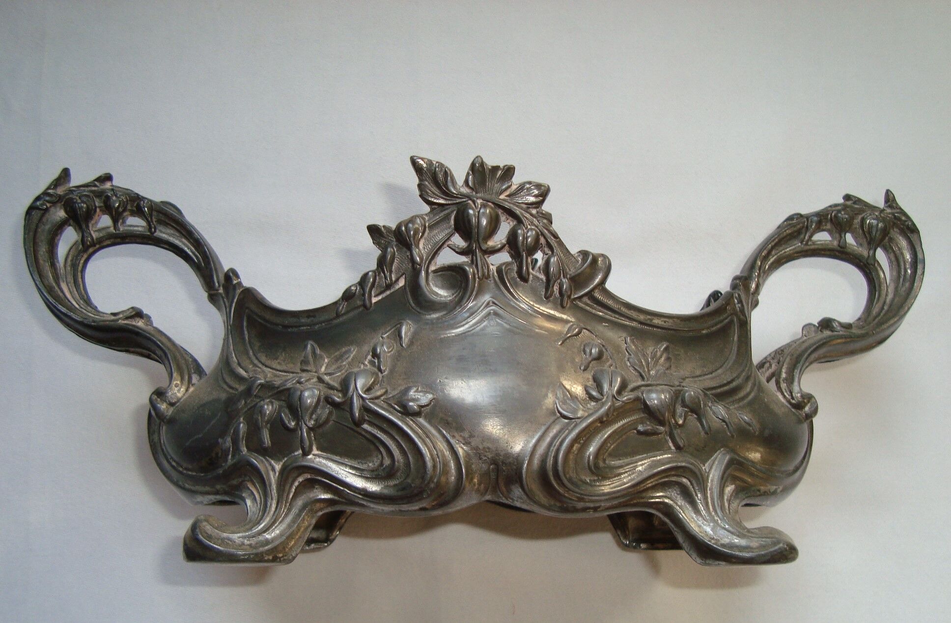 Cast Iron Planter with French Vintage Handles