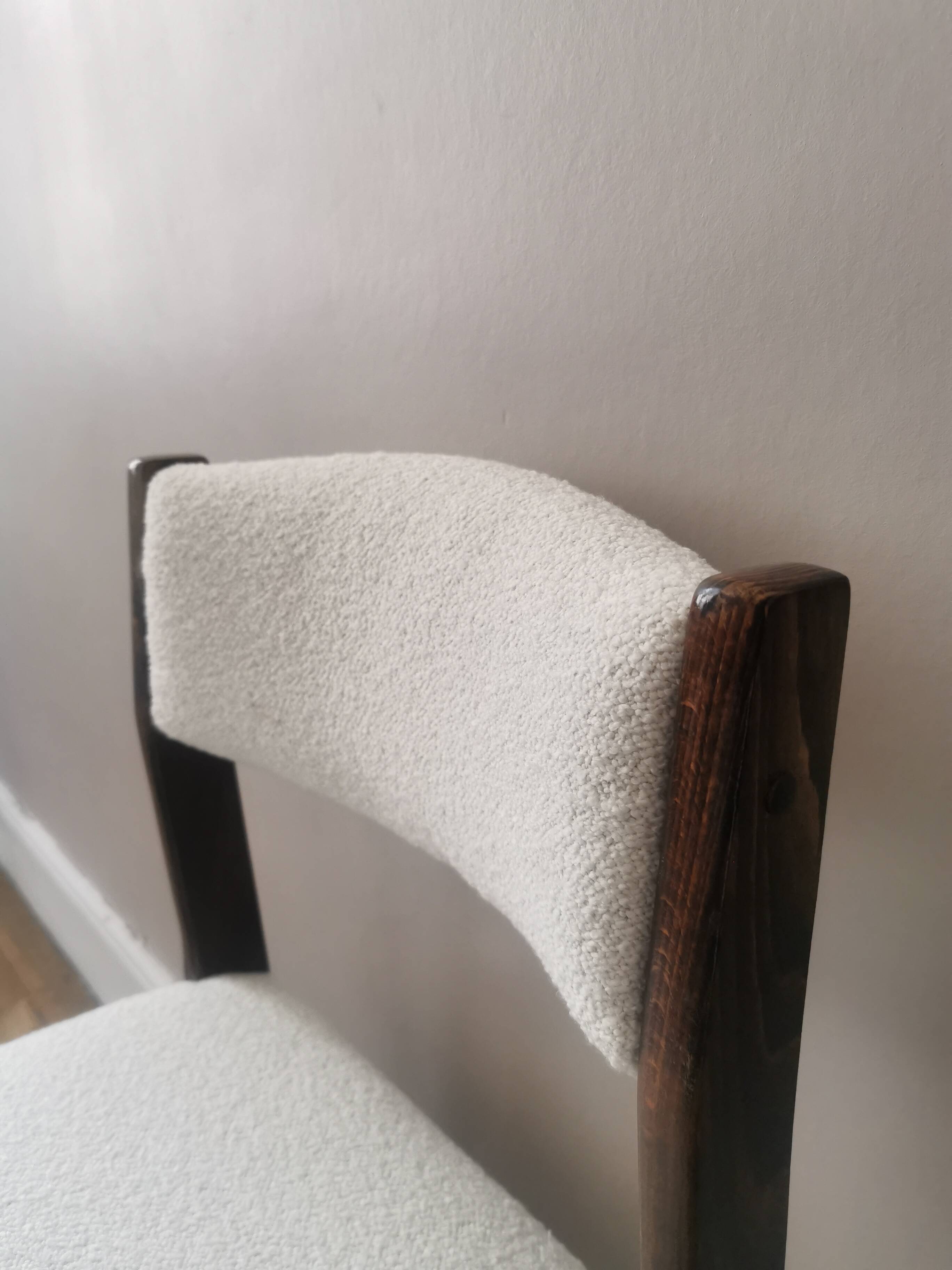 Lot de 6 chaises authentiques Emile Baumann bouclette