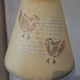 Lampe en olivier