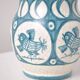 Cracked white earthenware pitcher 1960