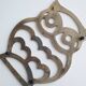 Brass flat bottom