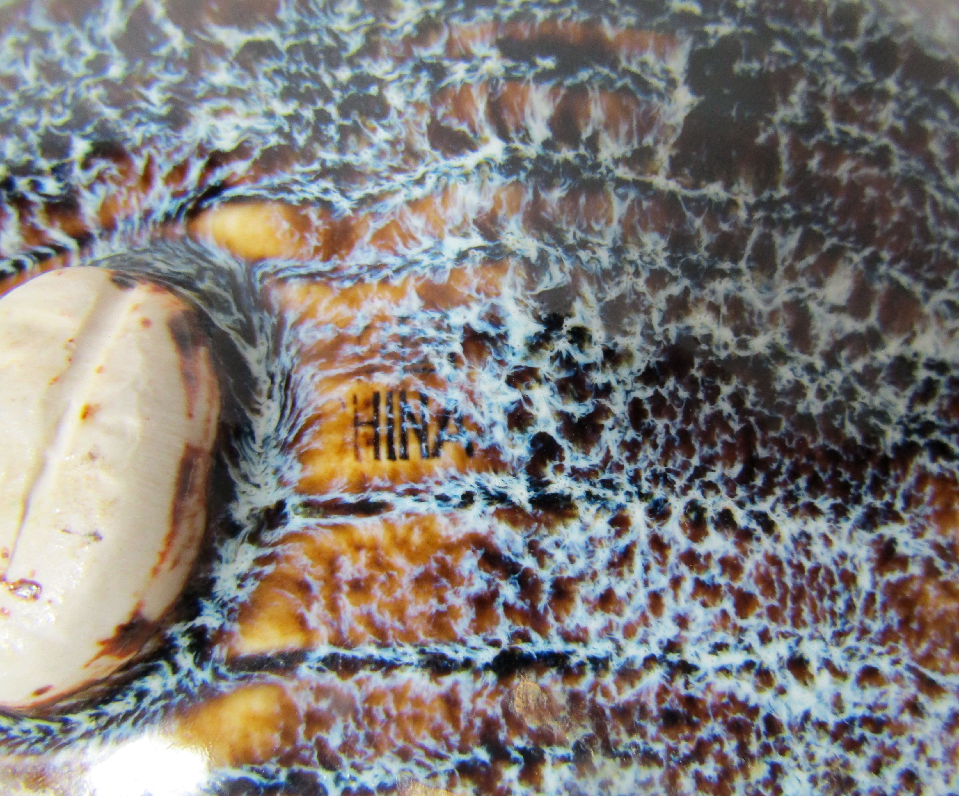 ceramic crab shell empty pocket