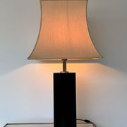 Large designer lamp to table of the 70s