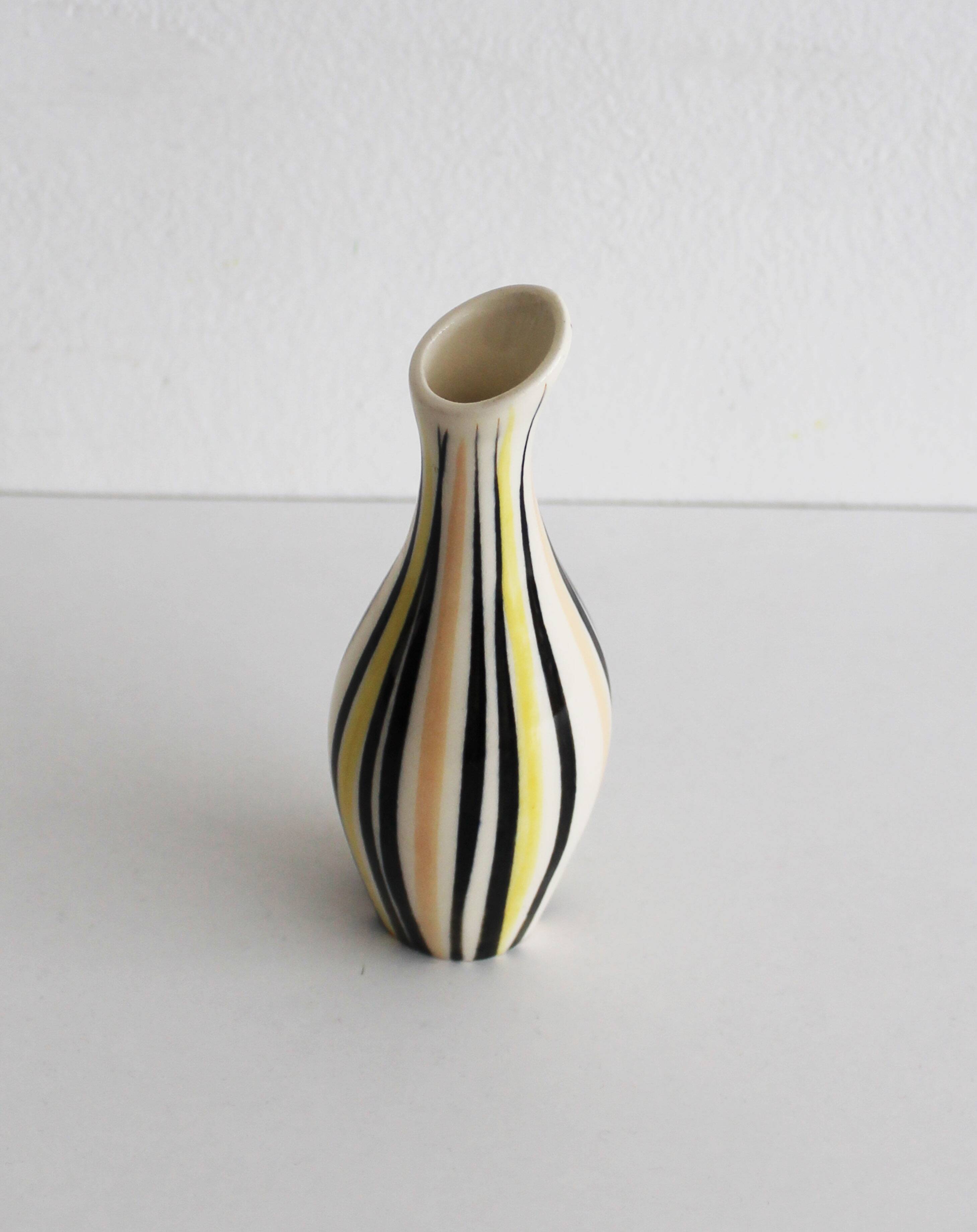 1950's Flower Vase by Jarmila Formankova for Ditmar Urbach