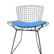 Suite de 4 Chaises "Wire" — Harry Bertoia pour Knoll (Rilsan Noir)