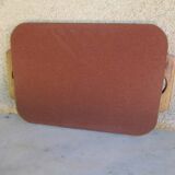 Art deco serving tray signed dope