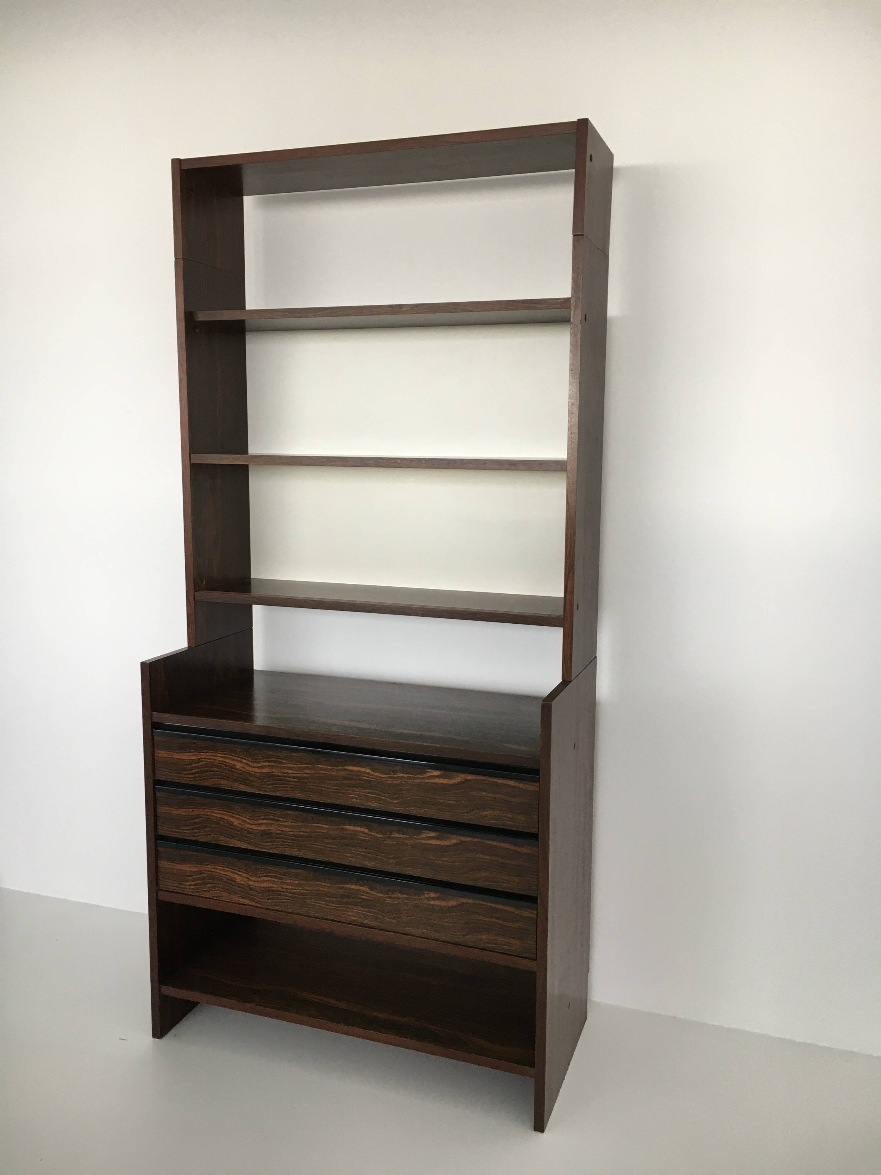 Poul Cadovius for klm rosewood cabinet, 1970’s